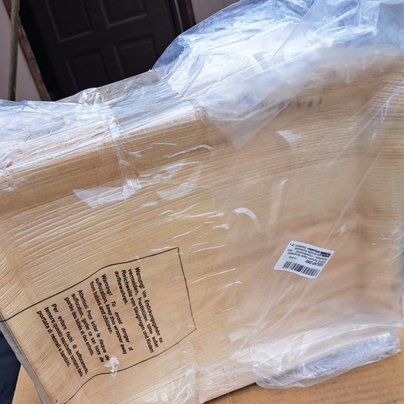 24 plates - 12 x 10 in Gastronomy Serving Tray Palm Leaf Plate I Ecofriendly - Picture 5 of 10